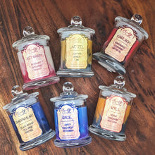 Load image into Gallery viewer, 6 pack of small Baldur's Gate 3 character candles.