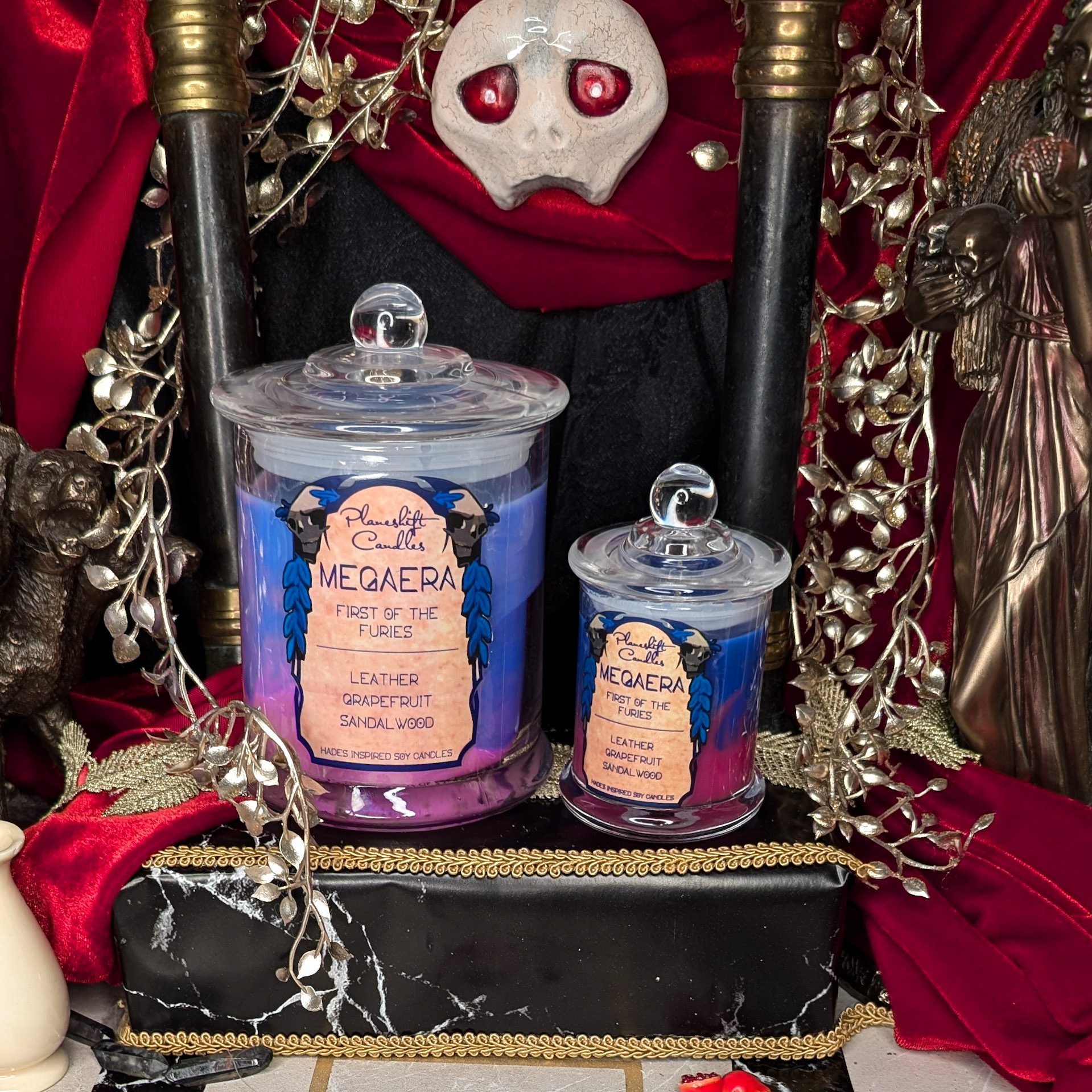 Megaera's Blend - Hades Soy Candle – Planeshift Candles