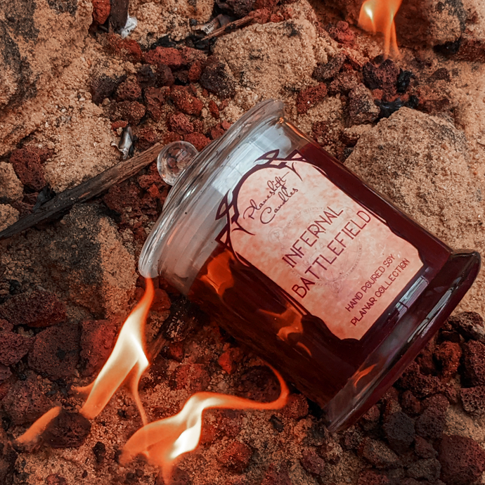 Infernal Battlefield - Soy Candle - Infernal Battlefield - Planeshift Candles